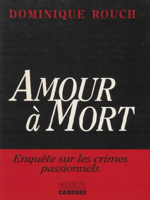 cover image of Amour à mort